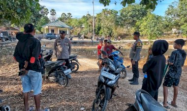 Patroli Dialogis Personel Polsek Rote Tengah Untuk Ciptakan Kamtibmas Tetap Kondusif