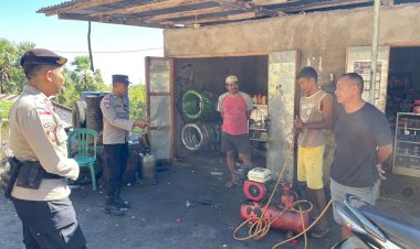 Patroli Dialogis Dan Upaya Pencegahan Aksi Premanisme Oleh Personel Polsek Rote Tengah