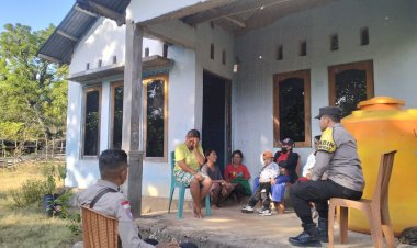 Upaya Preemtif Personel Polsek Rote Barat Daya Untuk Jaga Kamtibmas Dan Jalin Kemitraan Dengan Warga Binaan