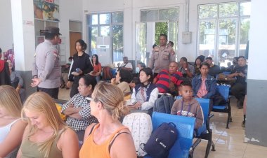 Kapolsek Lobalain : Polri Untuk Masyarakat,  Diwujudkan Dengan  Kegiatan Kepolisian Yang Ciptakan Keamanan Masyarakat