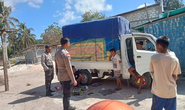 K2YD Personel Polsek Rote Selatan Tingkatkan Kegiatan Patroli Preventif Untuk Jamin Keamanan Warga