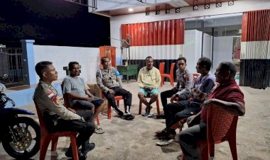 Polsek Pantai Baru Laksanakan Patroli Untuk  Jamin Keamanan Dan Ciptakan Kamtibmas Kondusif