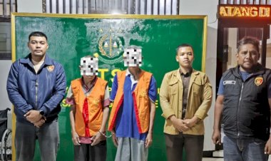 Polsek Rote Tengah Serahkan Tersangka Dan Barang Bukti Pencurian Hewan Ke JPU Setelah P21