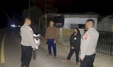 Patroli Preventif Personel Polsek Rote Timur Untuk Menjaga Kamtibmas