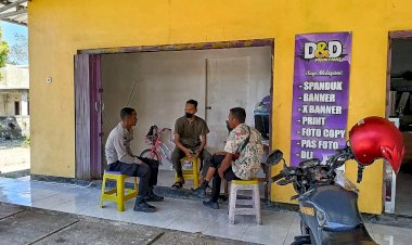 Edukasi Pembinaan Kamtibmas Oleh Bhabinkamtibmas Polsek Rote Barat Laut Bagi Warga Binaan