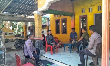 Kegiatan Preemtif Personel Polsek Rote Selatan, Berikan Edukasi Pembinaan kamtibmas Untuk Keamanan Masyarakat