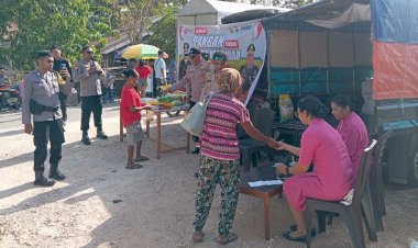 Kick Off Gerakan Pangan Murah, Polres Rote Ndao Siap Distribusi Beras Premium Bagi Masyarakat