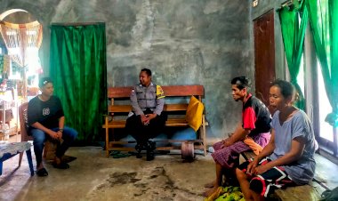 Kegiatan Sambang Bhabinkamtibmas Untuk Jalin Kemitraan Dengan Warga BInaan