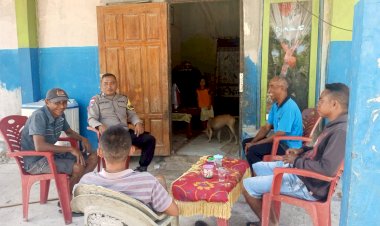 Bhabinkamtibmas Polsek RBD  Lakukan Patroli Dialogis untuk Tingkatkan Keamanan Masyarakat