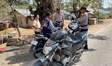 Pendekatan Humanis Polsek Rote Tengah, Melalui Patroli Dialogis Untuk Jaga Kamtibmas