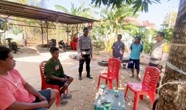 Patroli K2YD Polsek Rote Tengah Ciptakan Rasa Aman Bagi Masyarakat