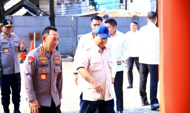 Presiden Kunjungi Polisi Korban Kerusuhan, Polri Janji Pulihkan Keamanan dan Tangkap Pelaku