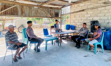 Patroli Dialogis  dan Sosialisasi Pencegahan Premanisme, Upaya Polsek  RBD Jamin Keamanan Masyarakat