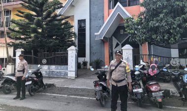 Pengamanan Pada Tempat Ibadah, Upaya Polsek Lobalain Jamin Kenyamanan Warga