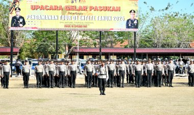 Kapolda NTT Pimpin Ribuan Pasukan Amankan Tour de Entete: Wujudkan Event Internasional Penuh Semangat, Aman, dan Cinta Olahraga!