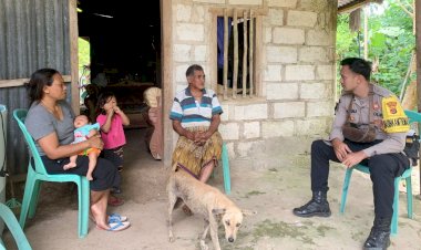 Kegiatan Sambang Bhabinkamtibmas Polsek Rote Selatan