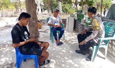 Kagiatan Sambang Bhabinkamtibmas Polsek RBD Bersama Warga Binaan