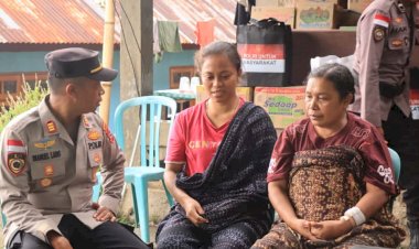 Keluarga Korban Banjir Bandang di Mauponggo Sampaikan Terima Kasih Atas Perhatian Kapolri