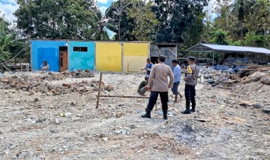 Patroli Preventif Personel Polsek Rote Barat Daya Untuk Jamin Keamanan Warga