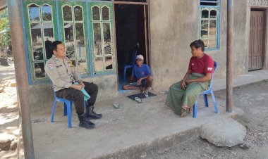 Bhabinkamtibmas Polsek RBD Sambangi Warga Binaan