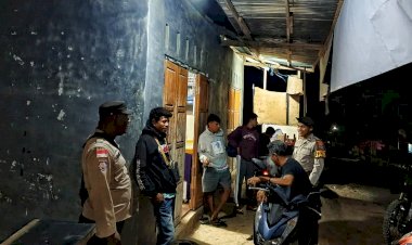 Patroli Preventif Personel Polsek Rote Selatan, Cegah Gangguan Kamtibmas