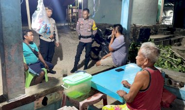 Melalui Patroli Dialogis, Personel Polsek Rote Tengah Edukasi Warga Hindari Hoaks