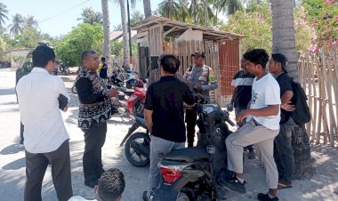 Bhabinkamtibmas Polsek Rote Barat Gelar Patroli Dialogis di Desa Bo'a
