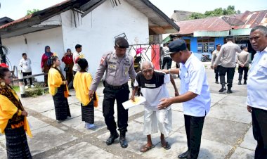 Bakti Kesehatan dan Baksos Bhayangkari Masih Berlangsung, Kapolres Ende Pimpin Langsung Pengamanan Hingga Tuntas