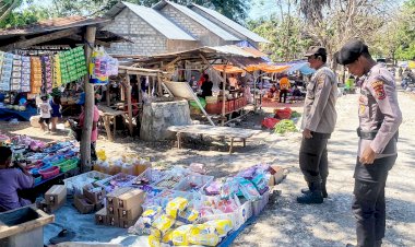 Polsek RBD Tingkatkan Kegiatan Patroli Untuk Jamin Keamanan Masyarakat Pada Pasar Sakubatun