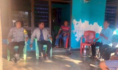 Kegiatan Sambang Bhabinkamtibmas Polsek Rote Tengah, Upaya Jamin Kenyamanan Masyarakat
