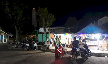 Sat Lantas Polres Rote Ndao Gelar Sosialisasi Kamseltibcarlantas Bagi Pengendara