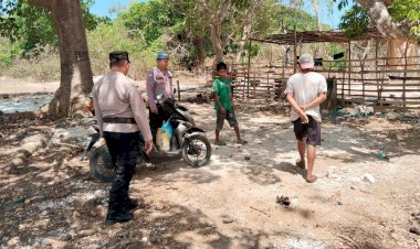 Ipda Charles Rihi Pati : Polsek Rote Tengah Hadir  Untuk Cegah Gangguan Kamtibmas