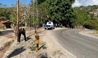 Kecelakaan Tunggal di Baudale, Tiga Orang Alami Luka Serius