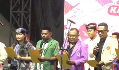 Semarak Hari Ketiga Gebyar UMKM dan Pesta Rakyat “Katong Deng Polda NTT”, Pengunjung Ikrarkan Sumpah Pemuda