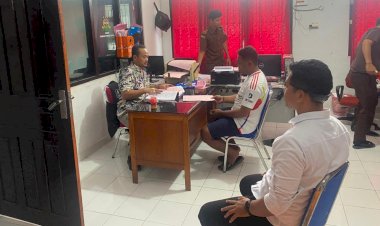 Setelah Dinyatakan Lengkap, Tersangka Penipuan dan Penggelapan Diserahkan Ke JPU