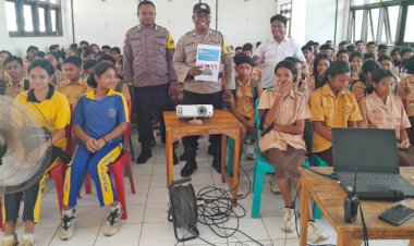 Polsek Rote Selatan Sosialisasi  SPMB SMA Kemala  Bhayangkara TA 2026/2027