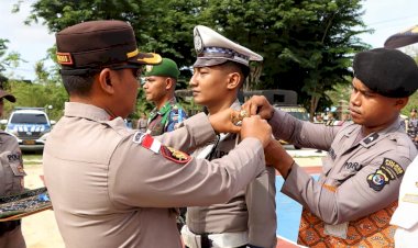 Apel Gelar Pasukan Operasi Zebra Turangga 2025, Komitmen Polres Rote Ndao Tekan Fatalitas Laka Lantas