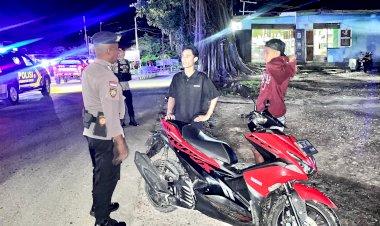 Patroli Perintis Presisi Samapta Polres Rote Ndao, Upaya Jaga Kamtibmas Tetap Komdusif