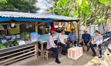 Langkah Preventif Polsek Pantaibaru Cegah Tindak Pidana Melalui Patroli Dialogis