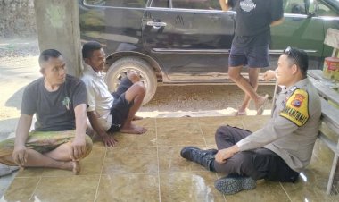 Door to Door System Bhabinkamtibmas Polsek RBD Jaring Informasi Secara Langsung Dari Warga Binaan