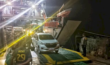 Polsek Pantaibaru Tingkatkan Pengawasan Pada Pelabuhan Pantaibaru, Wujudkan  Rasa Aman