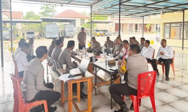 Kapolres Gelar Coffee Morning Bersama PJU, Upaya  Jaga Solidaritas Dalam Pelaksanaan Tugas