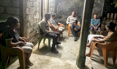 Patroli Malam Polsek Rote Tengah,  Pastikan Kenyamanan Masyarakat