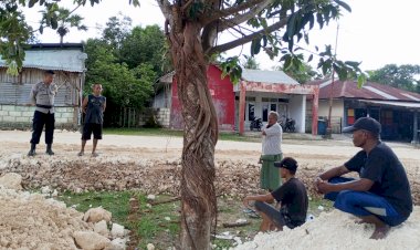 Polsek Rote Barat Laut Tingkatkan K2YD Jamin Keamanan Warga