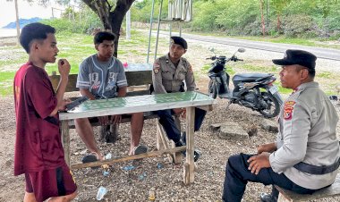 Polsek Rote Tengah Tingkatkan Patroli Dialogis Cegah Potensi  Tindak Pidana