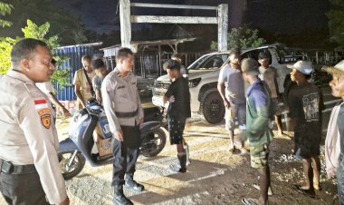 Polsek Rote Barat Laut Gelar Patroli Preventif Untuk Jamin Kenyamanan Masyarakat