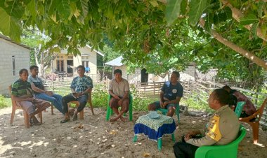 Bhabinkamtibmas Polsek Rote Timur Tingkatkan Kegiatan Preemtif Jaga Kemitraan Dengan Warga Binaan