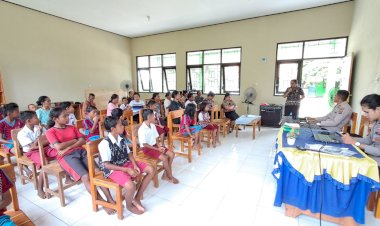 Polsek Rote Barat Daya Gelar Sosialisasi Pencegahan Bullying