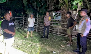 Polsek Rote Tengah Gelar Patroli Preventif Untuk Jaga Kamtibmas Tetap Kondusif