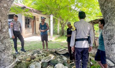 Polsek Rote Tengah Gelar Patroli Dialogis, Jaga Stabilitas Keamanan Jelang Nataru